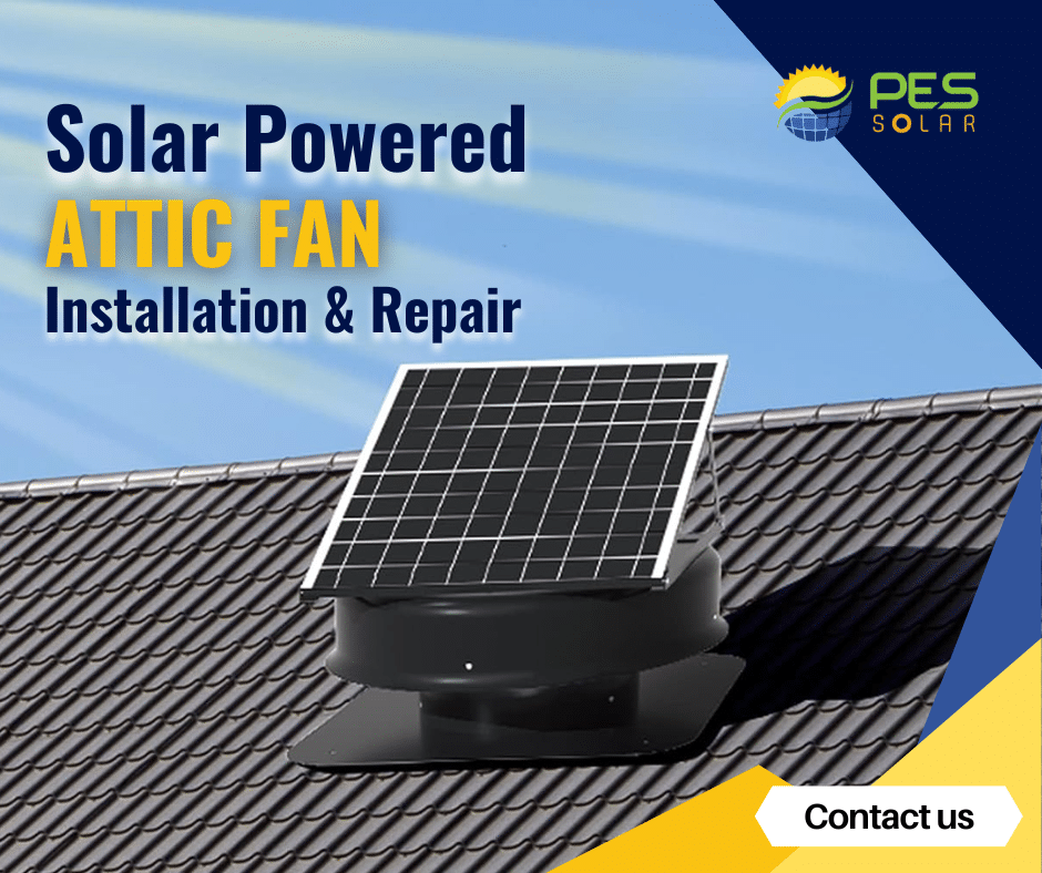 Solar Powered Attic Fan Installers Near Central Florida
